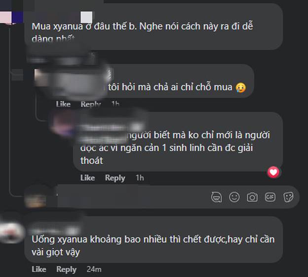 Đáng lo ngại về các hội nhóm độc hại trên mạng xã hội: Hỏi nhau mua xyanua ở đâu?-5