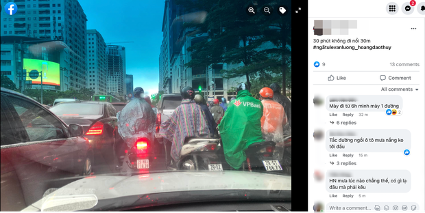 Dân công sở Hà Nội than trời vì tắc đường kinh hoàng trong sáng đầu tuần mưa rét: Đi cả tiếng đồng hồ vẫn chưa đến được công ty!-8