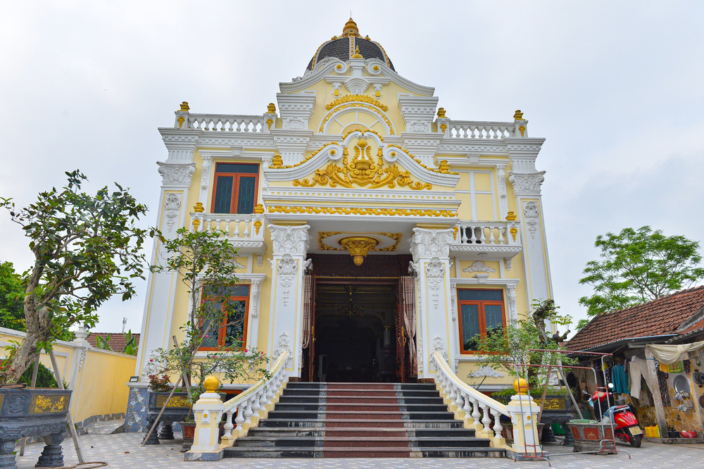 Về làng tỷ phú ở Nam Định ngắm những toà lâu đài mọc san sát, nghe chuyện con trai xây dinh thự tặng bố mẹ-10