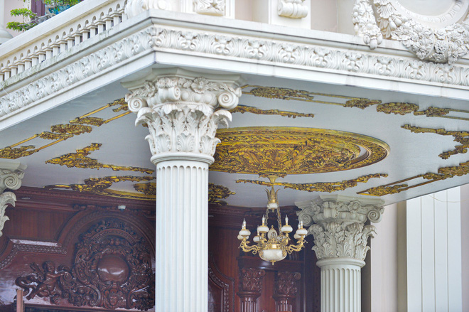 Về làng tỷ phú ở Nam Định ngắm những toà lâu đài mọc san sát, nghe chuyện con trai xây dinh thự tặng bố mẹ-6