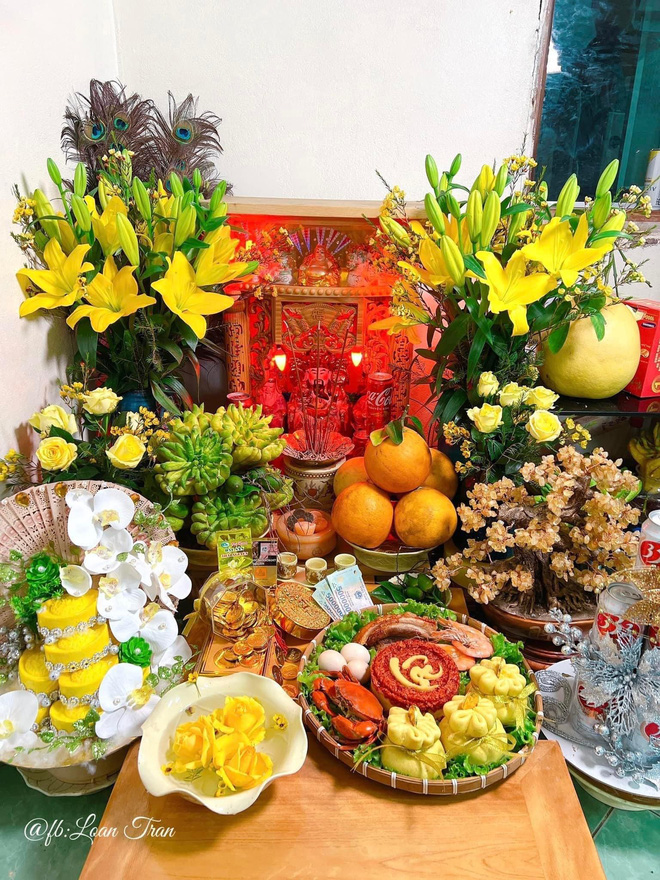 2 mẫu bàn thờ Thần Tài khiến dân tình xuýt xoa: Vừa có tâm vừa điệu nghệ thế này đảm bảo gia chủ buôn may bán đắt, tấn tài tấn lộc-11