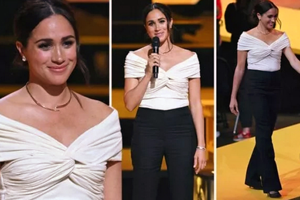 Chỉ mặc đẹp 2 lần rồi lại xấu, bộ cánh mới của Meghan Markle khiến ai nhìn cũng CHÊ!-13