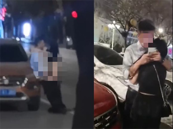 Cặp đôi mây mưa đủ mọi tư thế ngay trên đường phố, người qua đường chụp hình lia lịa vẫn thản nhiên hành sự-1