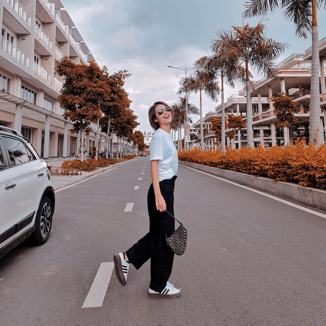 Sao Việt diện áo thun trắng chuẩn sang xịn mịn, dù chỉ mix theo cách đơn giản-11