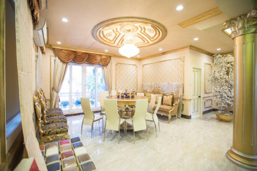 Độc đáo biệt thự hoàng gia có hồ cá ở phòng ăn của Hồ Quỳnh Hương-8