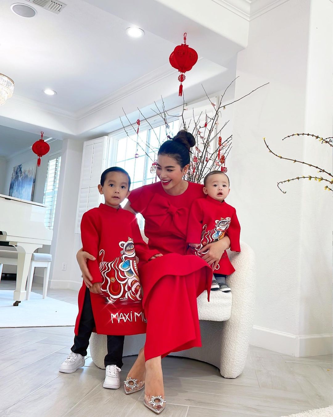 Nàng Hậu Vbiz từ bỏ hào quang để sang Mỹ sinh con: Check-in sân golf mỗi ngày, được chồng đại gia cưng như trứng mỏng-4