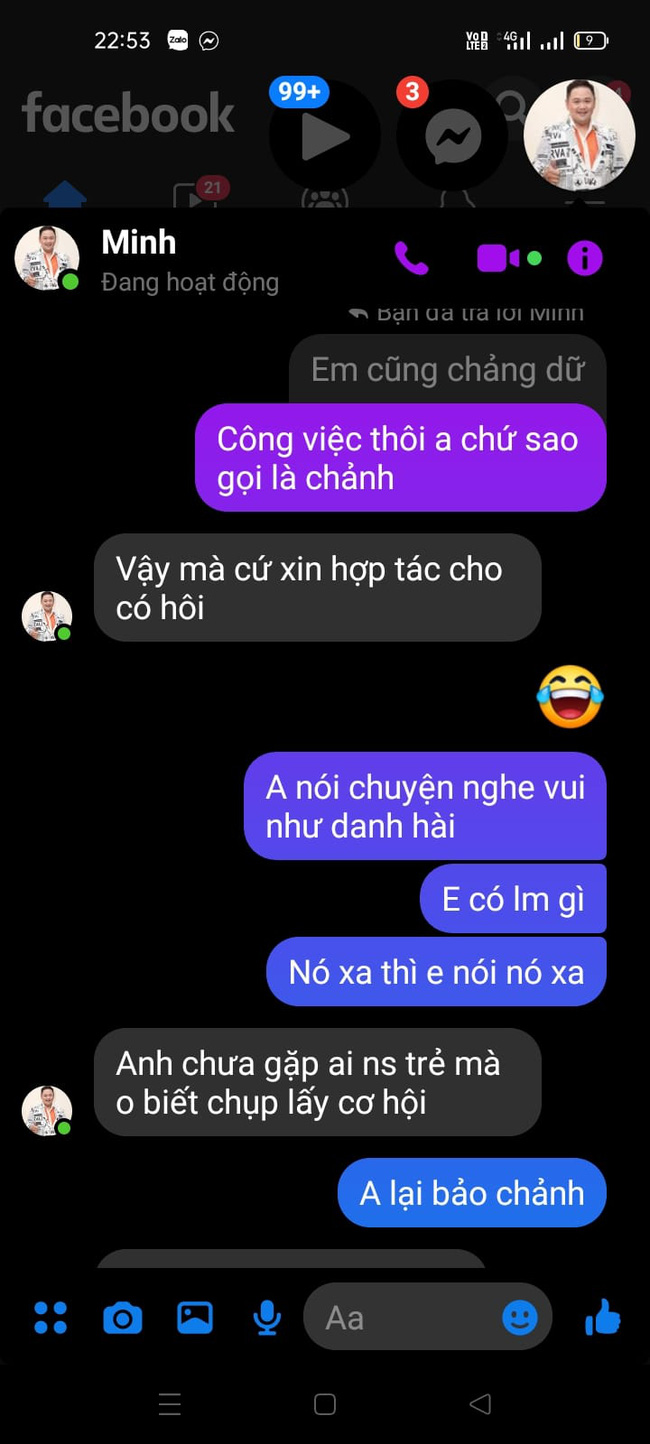 Minh Béo bị tố dụ dỗ nam diễn viên trẻ, sốc nhất là lời lẽ trù dập khi đối phương từ chối-3