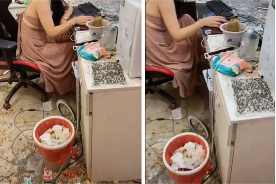 Xôn xao cảnh tượng cô gái ngồi livestream trong căn phòng bẩn kinh hoàng: “Idol nhà ai xin vào nhận giúp”