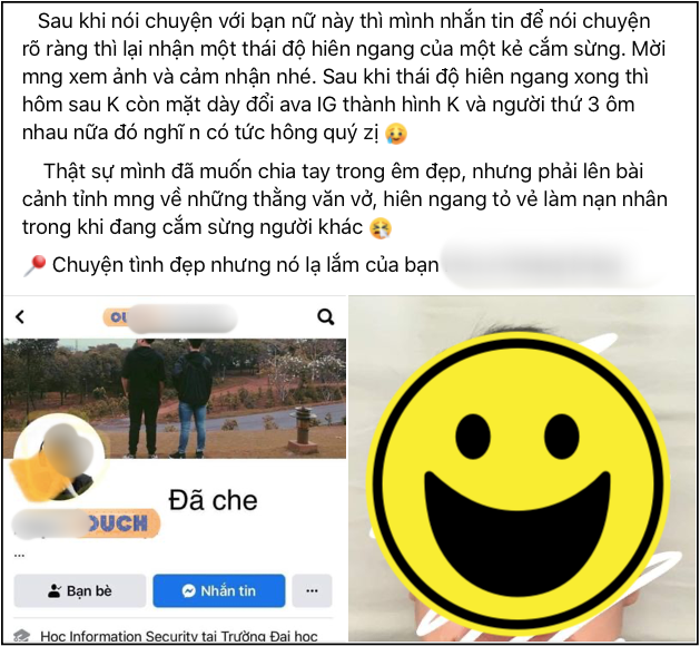 Cô gái đối mặt với tiểu tam sau khi chia tay bạn trai và nhận về những bằng chứng của việc bị cắm sừng đầy bất ngờ-1