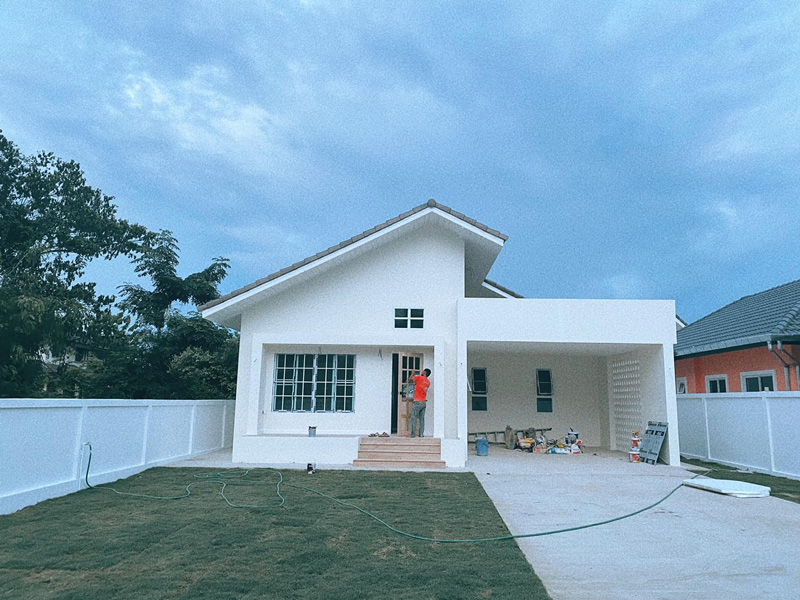 Ngôi nhà 1 tầng lửng ấn tượng, dù tối giản nhưng vẫn đẹp lạ thường-27