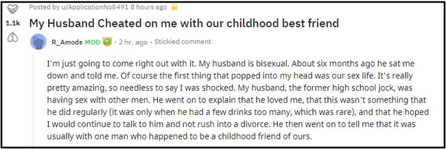 Bước vào phòng ngủ, vợ choáng váng khi chồng&nbsp;nằm cạnh người khác, danh tính của kẻ thứ ba ngoài sức tưởng tượng-1