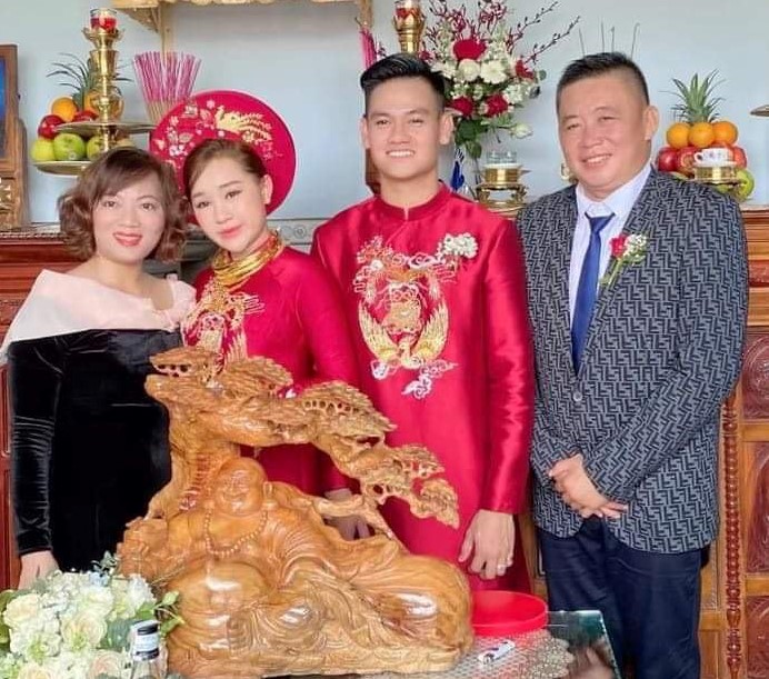 Hé lộ khung cảnh đám cưới của hậu vệ Hồ Tấn Tài tại quê nhà-1