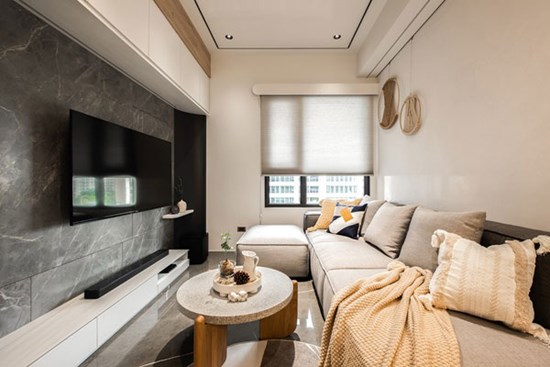Căn hộ 2 phòng ngủ cho gia đình nhỏ mang tông màu cổ điển nhưng thanh lịch trong từng chi tiết nhỏ