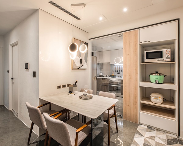 Căn hộ 2 phòng ngủ cho gia đình nhỏ mang tông màu cổ điển nhưng thanh lịch trong từng chi tiết nhỏ-7