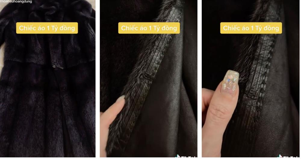 Quay cận cảnh chiếc áo lông thú trị giá 1 tỷ, cô gái bị Tiktoker cà khịa, lời đáp trả gây tranh cãi cực gắt-1