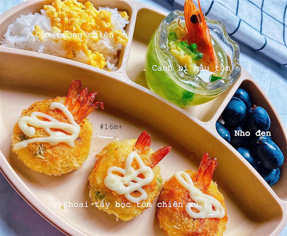 Cô giáo mầm non có đôi tay đầu bếp 5 sao, làm cơm ăn dặm cho con quá hấp dẫn khiến dân tình phải xuýt xoa: Liệu chọn đúng nghề chưa-2