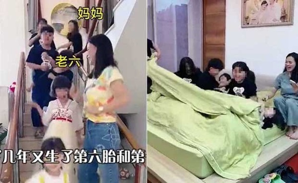 Người phụ nữ mê đẻ, 13 năm sinh 7 đứa con, hỏi ra nguyên nhân mới biết vì chồng không phải là người bình thường-2