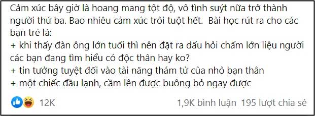 Yêu tiếp viên phó hơn 15 tuổi sau lần gặp trên máy bay, linh cảm thấy sự bất thường, cô gái điều tra rồi bất ngờ với bí mật của ông chú U40-1