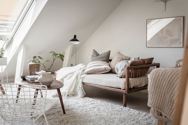 Thiết kế căn hộ gác mái 28m2 độc đáo, đẹp như mơ với đầy đủ tiện nghi-4