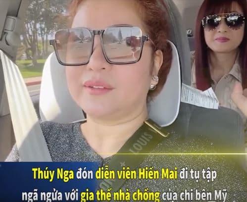 Thúy Nga tiết lộ gia thế nhà chồng Hiền Mai ở Mỹ: Qua nhà đón chị mới phát hiện được nhà chồng chị ấy toàn VIP-1