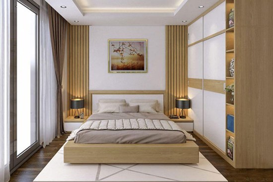Hô biến phòng ngủ trở nên rộng rãi thoáng mát