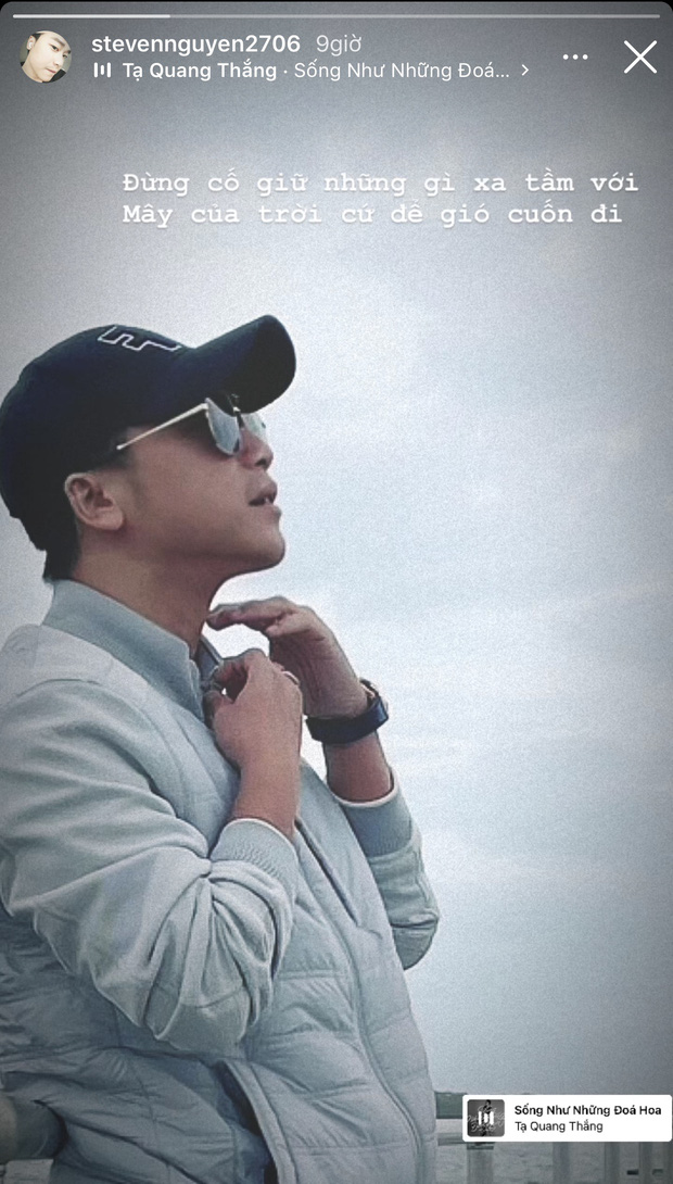 Tình cũ Hoà Minzy đăng bài ẩn ý: Đừng cố giữ những gì xa tầm với?-1