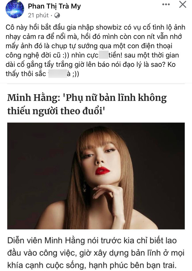 Nữ diễn viên Vbiz bị chỉ trích vì phát ngôn sốc: Thất nghiệp hoặc không biết làm gì mới thi Hoa hậu-2