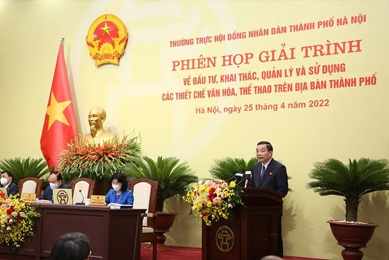 Phiên họp giải trình của Thường trực HĐND Thành phố thành công tốt đẹp