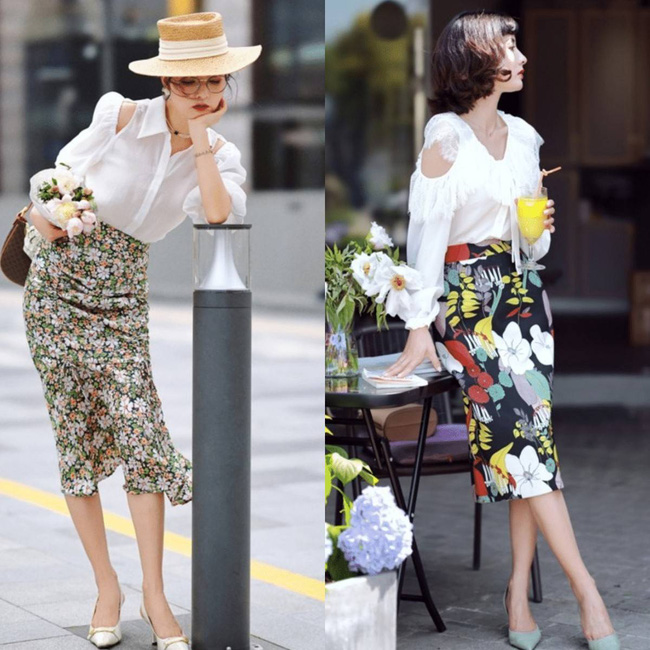 Sơ mi + chân váy: 3 công thức lên đồ đẹp mỹ mãn, giấu nhẹm bụng mỡ để nàng 30+ lột xác chốn công sở-8