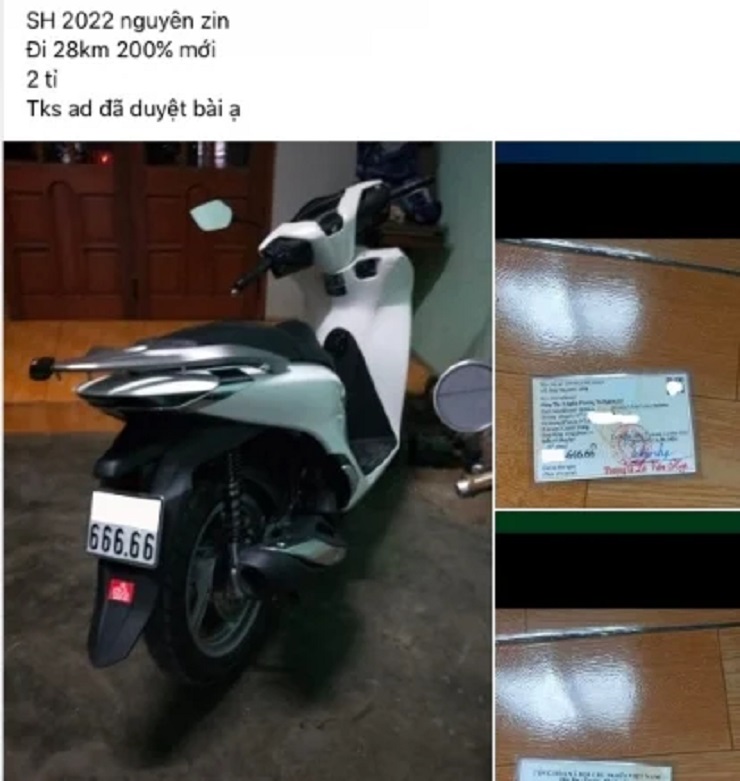 Bốc được biển ngũ quý 666.66, chủ xe Honda SH rao giá trên trời và những pha trả giá” gây sốc-1