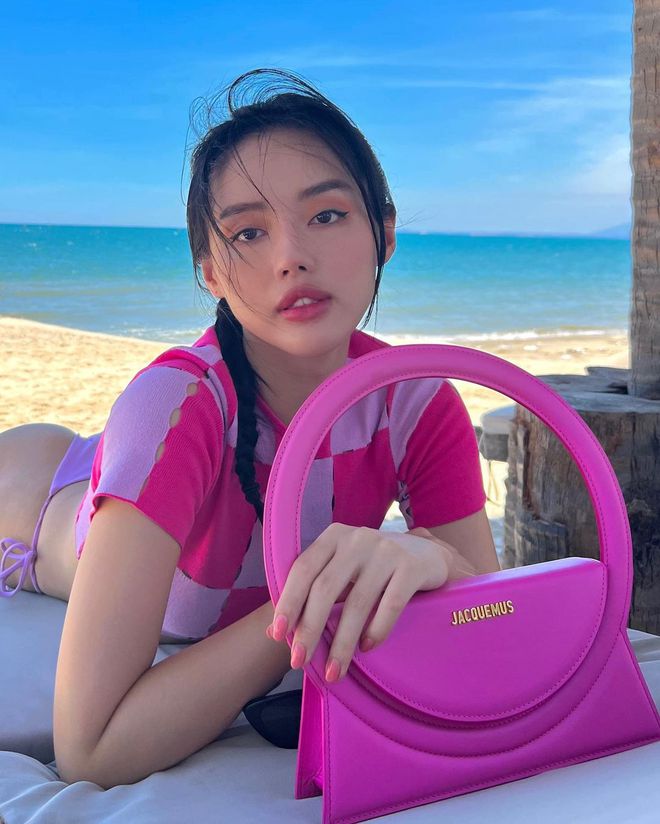 Xanh lá và hồng năm nay hot hơn cả tím nhưng mix đồ thế nào để có ảnh trăm like-2