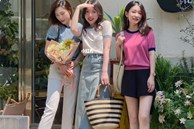 Street style Châu Á: Hội chị em diện áo phông đơn giản mà vẫn đẹp mê, nhìn mà muốn copy ngay