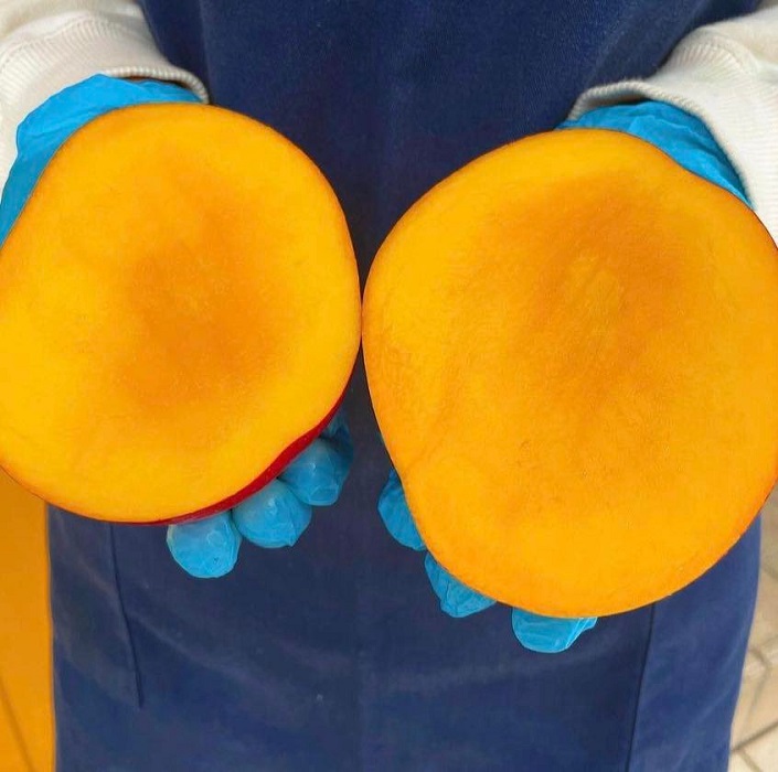 Hơn 2 triệu đồng/quả xoài màu đỏ, nhà giàu Việt chi tiền ăn sang”-6