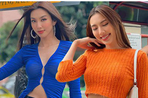 Thùy Tiên mặc hở hang, suýt lộ vùng nhạy cảm trên truyền hình-19