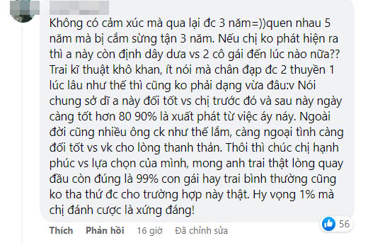 Kể chuyện tha thứ cho bạn trai lừa dối mình suốt 3 năm, cô gái trẻ bị cư dân mạng ào ào dội gáo nước lạnh-5