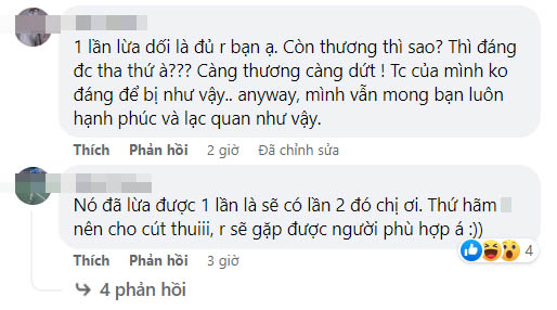 Kể chuyện tha thứ cho bạn trai lừa dối mình suốt 3 năm, cô gái trẻ bị cư dân mạng ào ào dội gáo nước lạnh-3