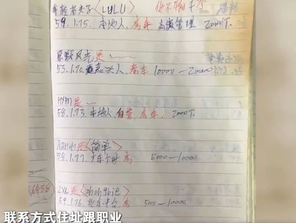 Người phụ nữ đội lốt phú bà lừa tình lừa tiền, cảnh sát nhập cuộc phát hiện 5 cuốn sổ hé lộ hàng trăm danh tính-7