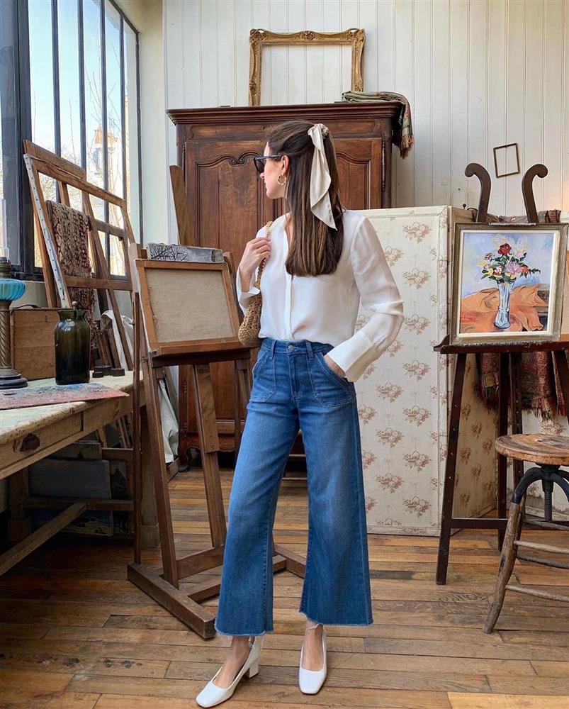 Phụ nữ Pháp có 12 set đồ vừa sang vừa tôn dáng, bạn rất nên copy ngay để nâng điểm style Hè này-2