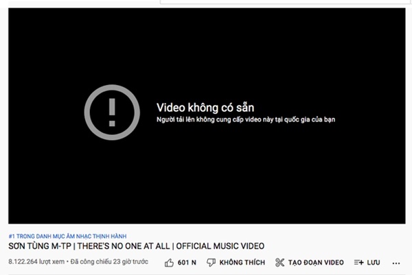 NÓNG: Sơn Tùng lên tiếng xin lỗi, ngưng phát hành MV Theres No One At All!-2