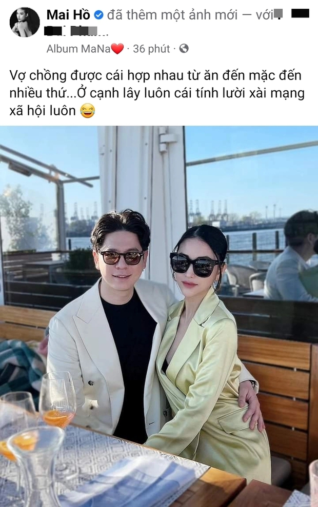 Tung ảnh tình bể bình bên chồng kém 4 tuổi, Mai Hồ tiết lộ luôn lý do hay mất tích trên MXH nghe mà ngập mùi cẩu lương-1