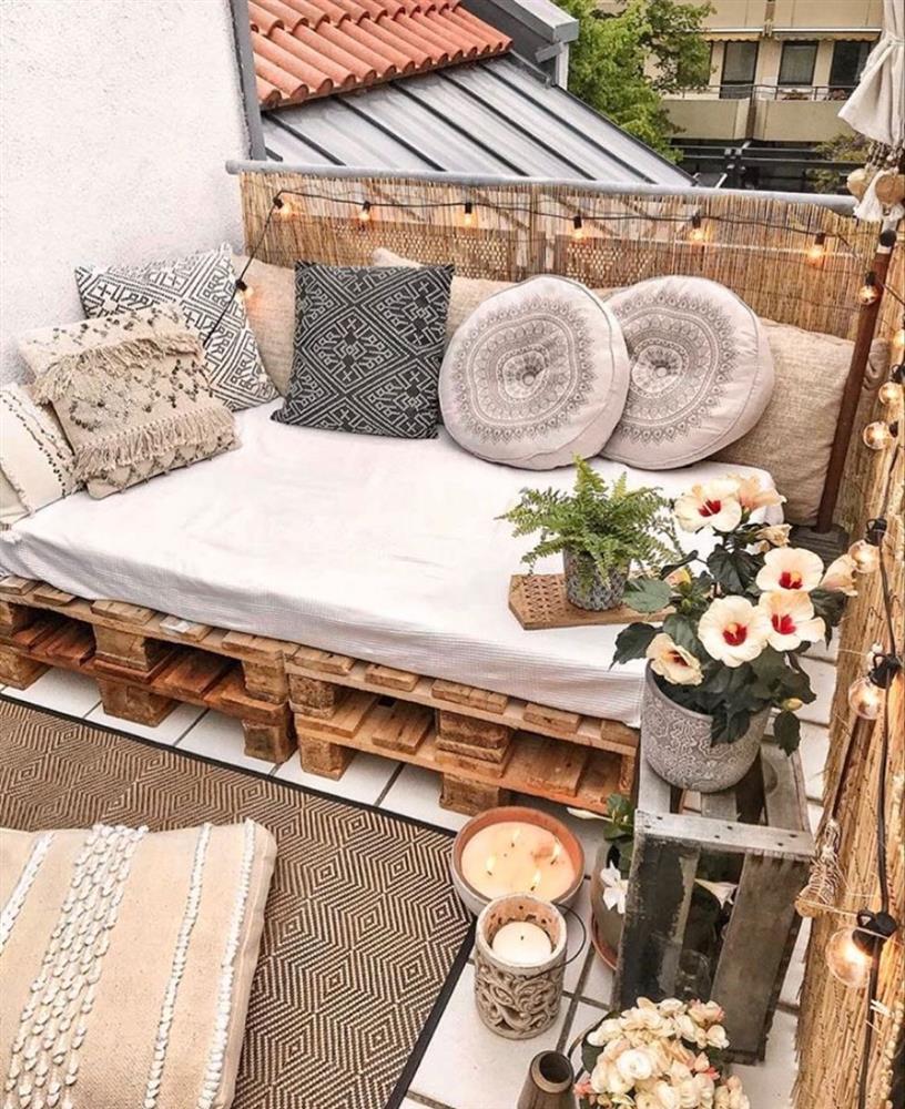 Thiết kế góc ban công theo phong cách Bohemian nhìn ngỡ như khu nghỉ dưỡng-10