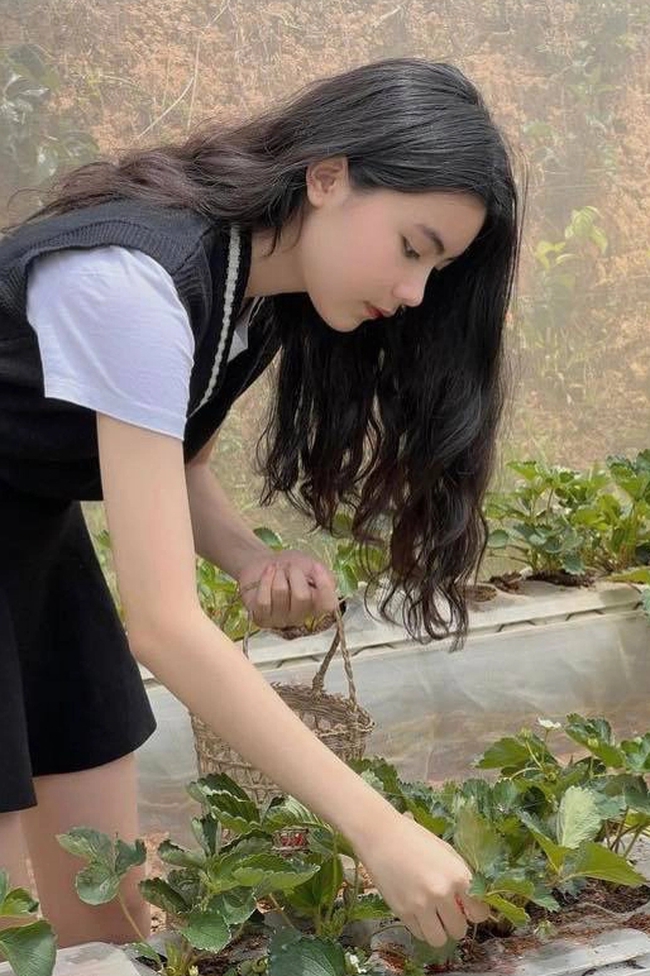 Con gái thứ 2 của Quyền Linh khoe chân dài miên man, thần thái không hề thua kém chị gái Hoa hậu tương lai-3