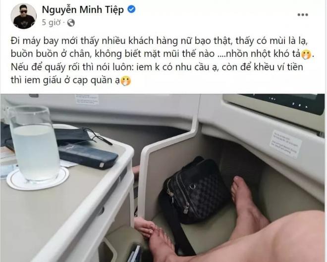 Minh Tiệp hoang mang khi bị người phụ nữ lạ sàm sỡ trên máy bay-1