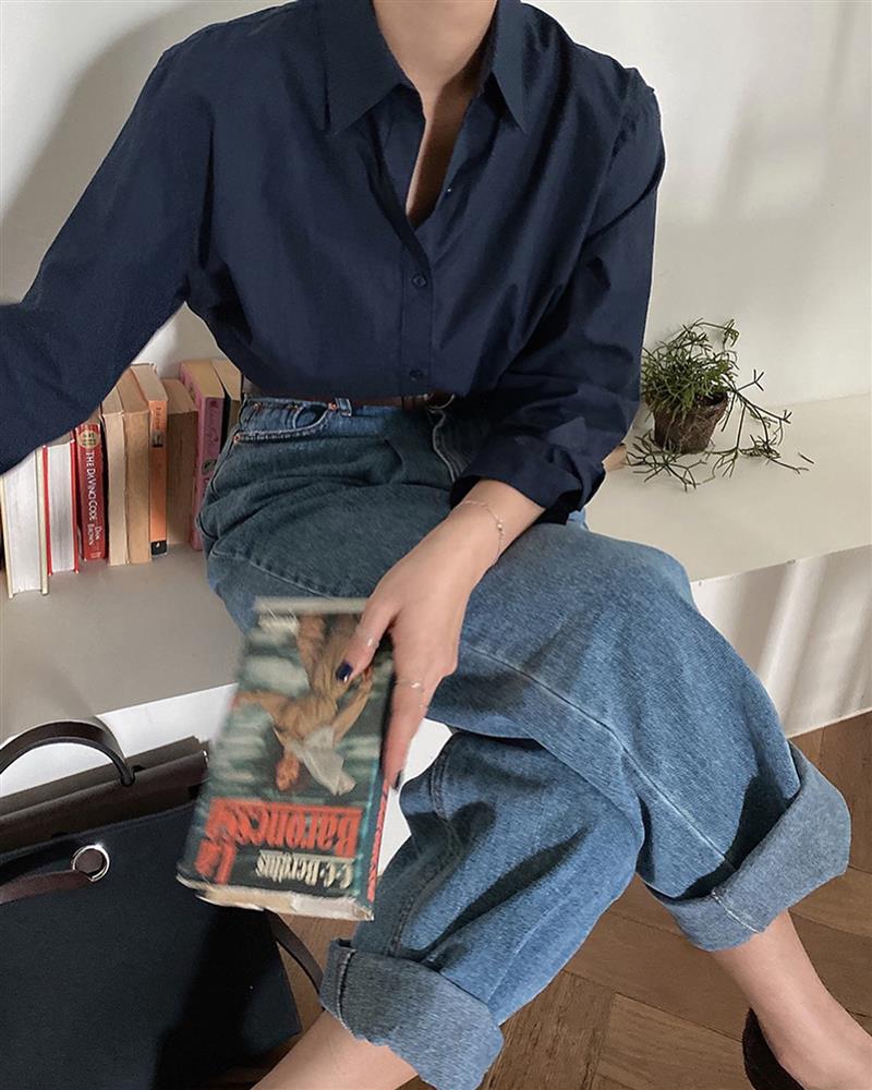 Cách chọn màu sắc áo sơ mi tôn da, nịnh dáng mà chị em sẽ ước mình biết sớm hơn-1