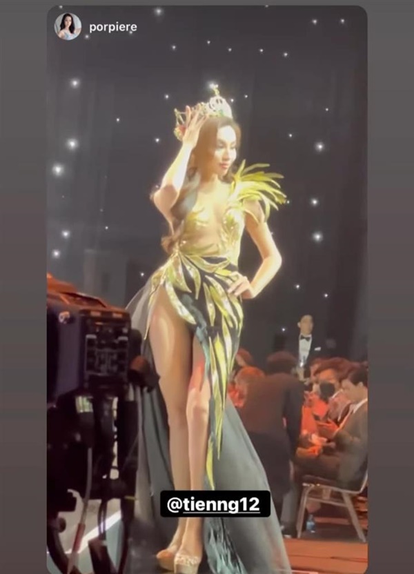 Thùy Tiên mặc hở hang, suýt lộ vùng nhạy cảm trên truyền hình-5