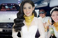 Cô dâu nhận 30 cây vàng ngày cưới, đeo kín người gây chú ý: Mẹ chồng tặng riêng con dâu xe Mercedes tiền tỷ