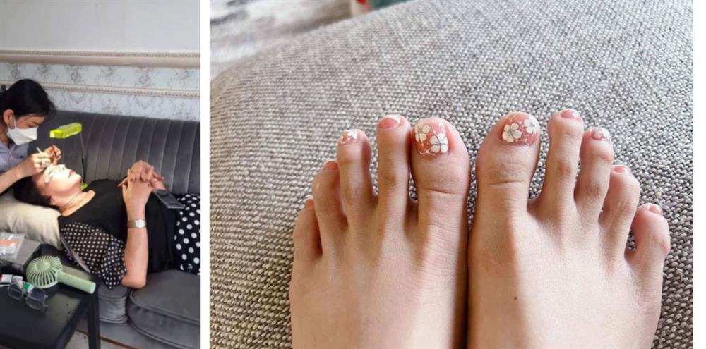 Dở khóc dở cười chuyện gia đình Ngô Thanh Vân trước thềm ngày cưới: Bố mẹ đi làm mi, cô dâu vì sao lại stress?-3