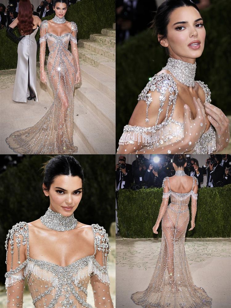 Kylie Jenner xóa lông mày, gắn mi nhền nhện nhìn không thể nhận ra tại Met Gala 2022-2