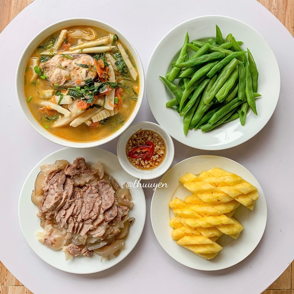 Gái đảm gợi ý loạt mâm cơm nhà đậm đà hương vị Việt, 5 người ăn mà chi phí chỉ hơn 100 nghìn đồng-3