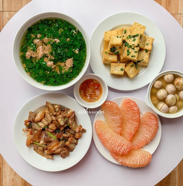 Gái đảm gợi ý loạt mâm cơm nhà đậm đà hương vị Việt, 5 người ăn mà chi phí chỉ hơn 100 nghìn đồng-5
